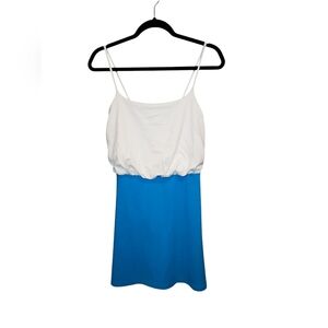 Susana Monaco White Blue Sundress